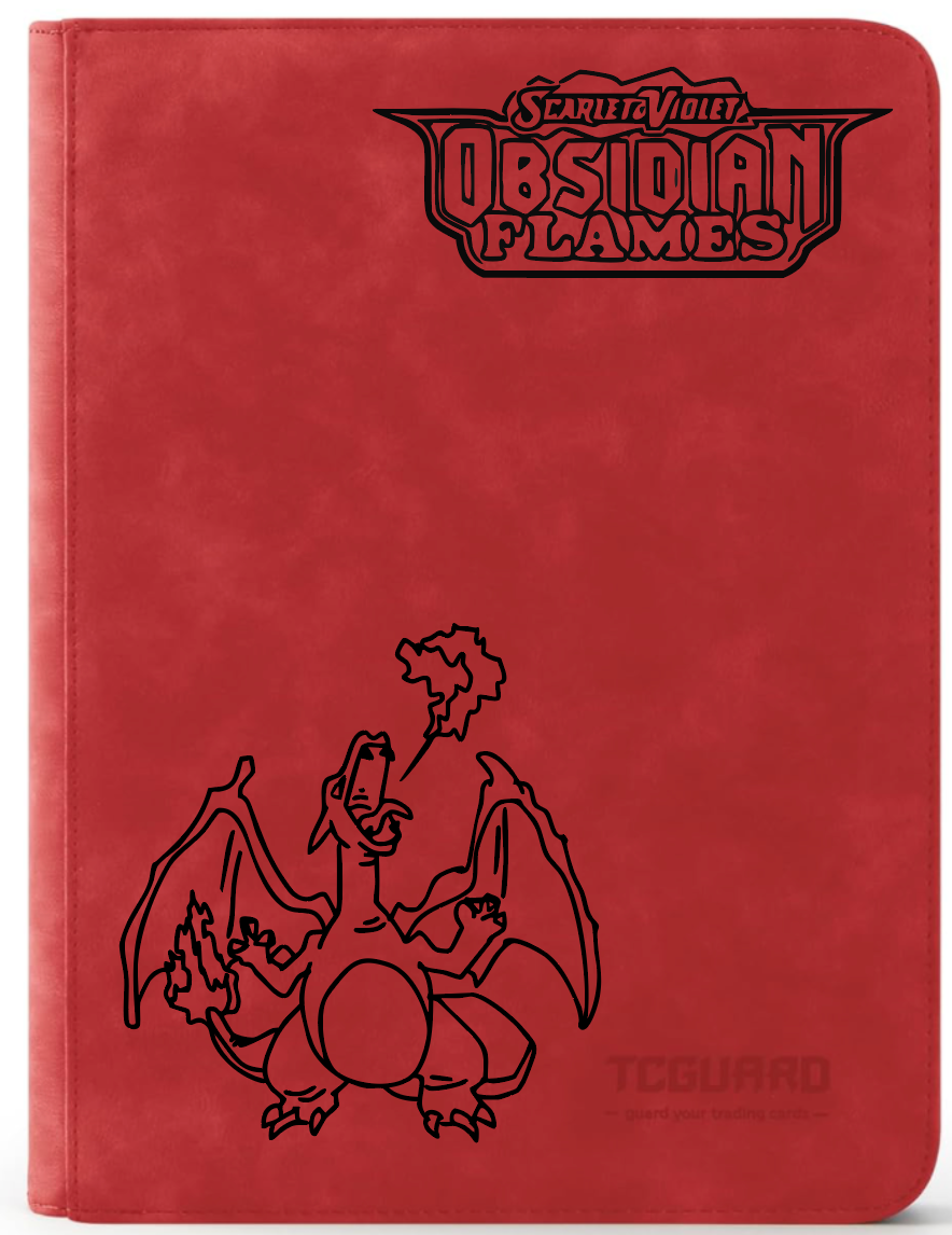 Obsidian Flames Charizard Card Binder