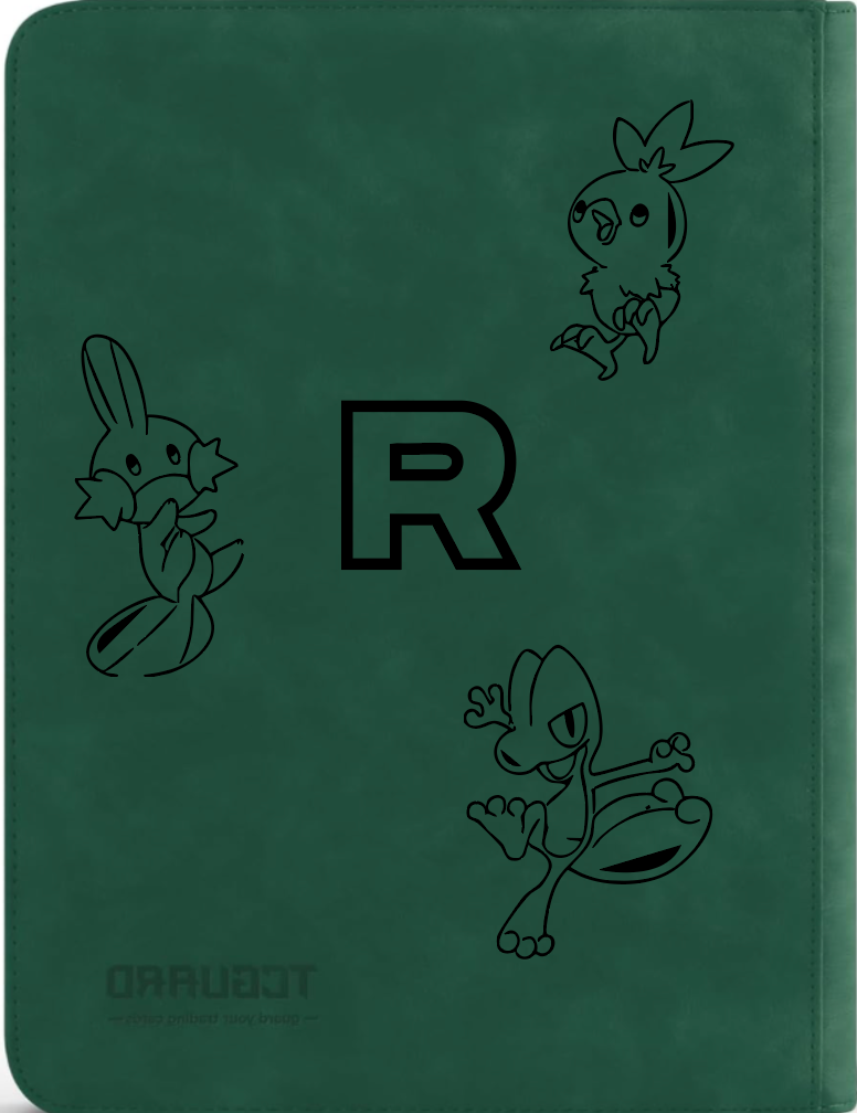 Team Rocket Return Green Trading Card Binder