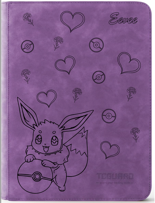 Eevee Purple Card Binder