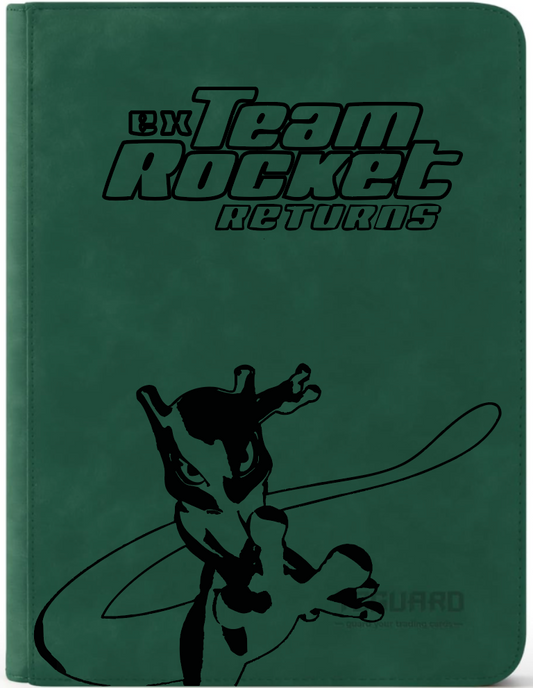 Team Rocket Return Green Trading Card Binder